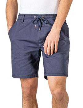 Pantalón corto Reell azul marino de tela fina